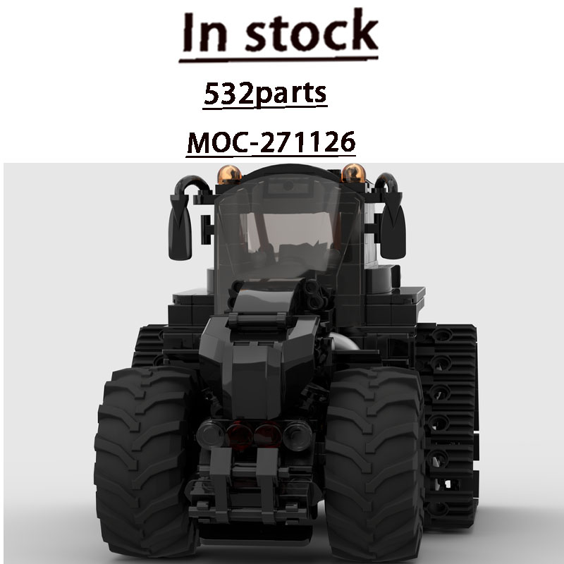 Agriculture Farming Education - MOC-271126 ชุดตัวต่อรถแทรกเตอร์บรรทุกสินค้าทางการเกษตรในเมือง 532 ชิ้น ของเล่นเสริมพัฒนาการสำหรับผู้ใหญ่ ของขวัญวันเกิด