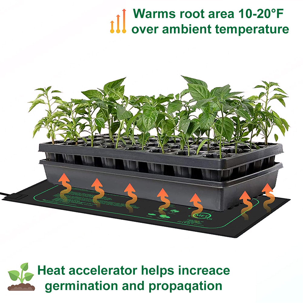 แผ่นทำความร้อนสำหรับเพาะกล้าขน - Seedling Heat Mat บทวิจารณ์และราคา